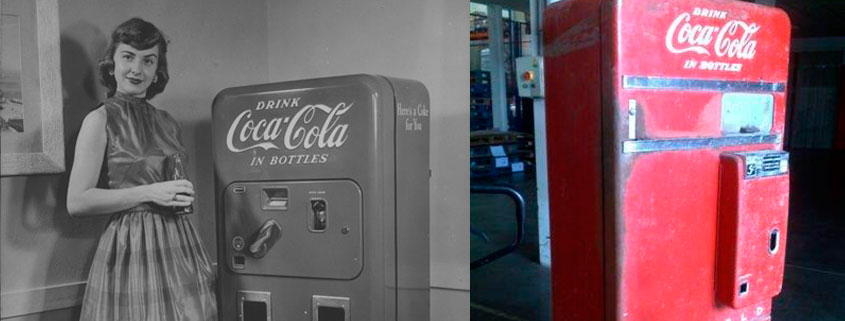 50 años de la primera máquina de vending